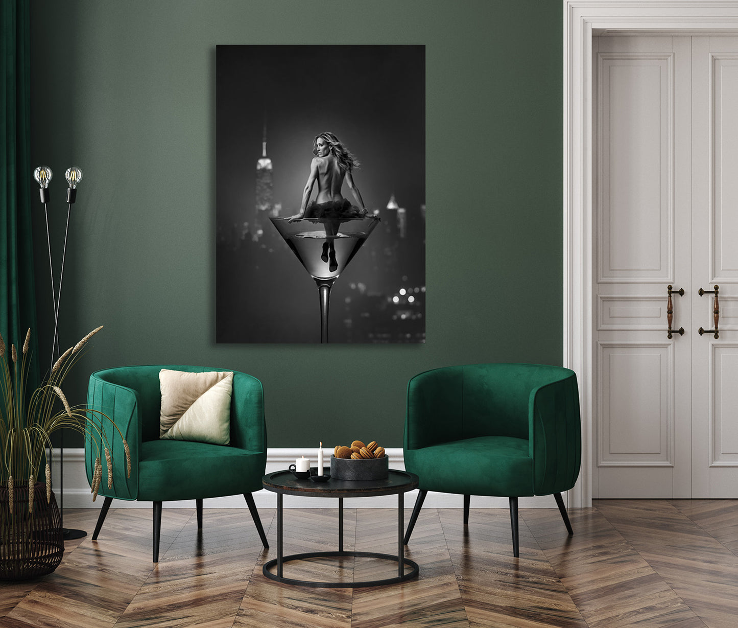 Carrie Bradshaw: High Heels, Herzklopfen und die Kunst der Verführung - Hochwertiger Druck auf Leinwand oder Acrylglas