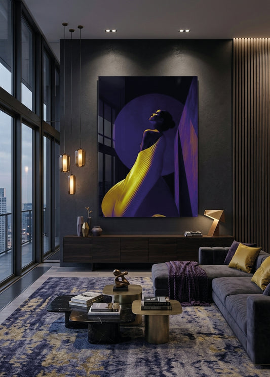 Lichtfängerin - Hochwertiger Druck auf Leinwand oder Acrylglas