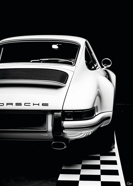 Porsche in Perfektion - Hochwertiger Druck auf Leinwand, Acrylglas, Poster und gerahmte Poster