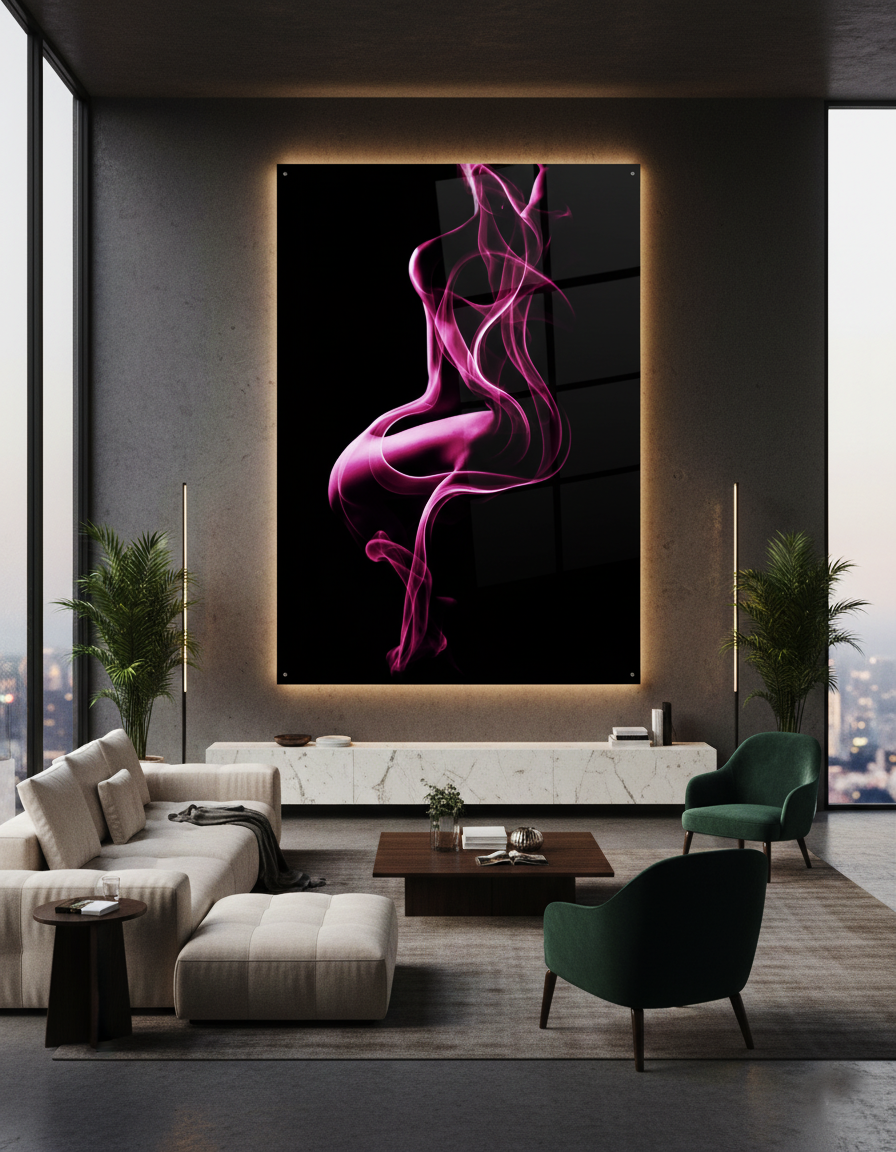 Im Fluss der Verwandlung - Hochwertiger Druck auf Leinwand, Acrylglas, Poster und gerahmte Poster
