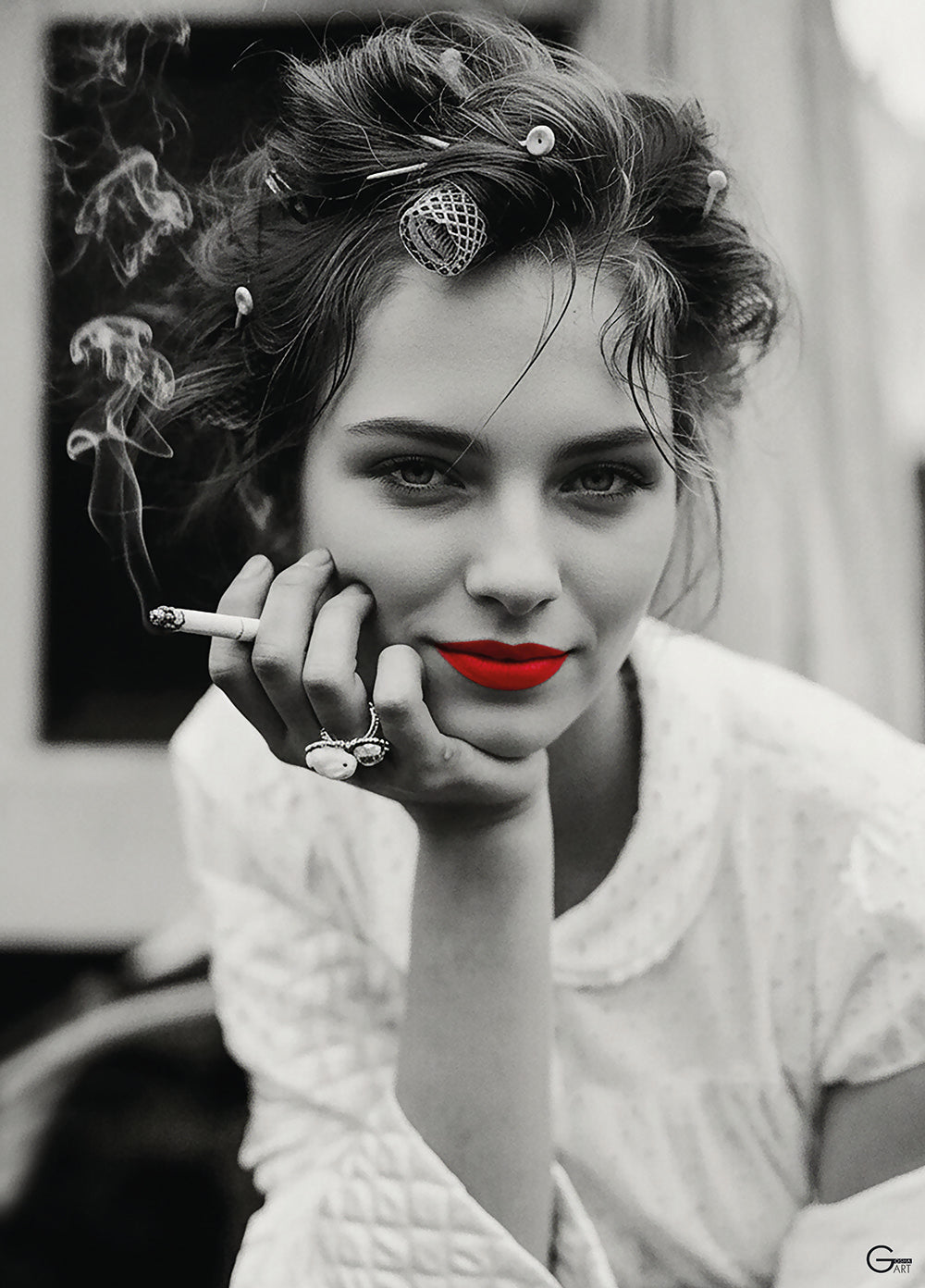 Leiser Akt der Rebellion - Hochwertiger Druck auf Leinwand, Acrylglas, Poster und gerahmte Poster